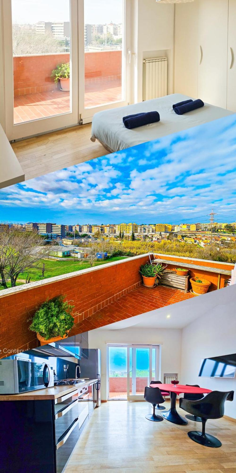 Apartment Sunset Terrace Attic